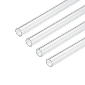 Unique Bargains Lamp Lantern Water Cooling System Acrylic Round Tubes 4 Pcs 10" - 1 of 4