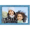 PosterPalooza | Shabby Chic Blue Picture Frame - UV Acrylic, Backing Board, Hanging Hardware Included - 2 of 4