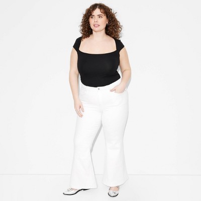 Women's Mid-Rise Flare Jeans - Wild Fable™