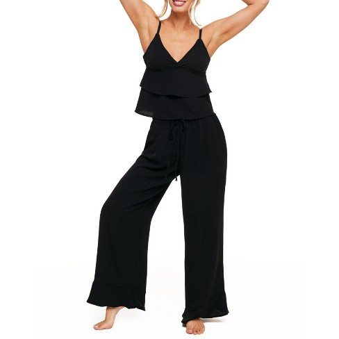 Adore Me Women s Brigita Pj Sleepwear M Jet Black. Target
