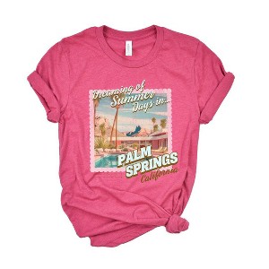 Simply Sage Market Women's Dreaming Of Palm Springs Short Sleeve Graphic Tee - 1 of 3