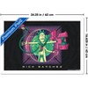 Trends International Rick And Morty: Season 8 - Rick Sanchez Framed Wall Poster Prints - 3 of 4