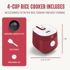 GreenLife 4 Cup Rice and Grains Cooker - 4 of 4
