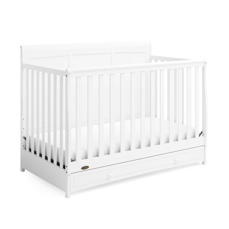 Graco Asheville 5-in-1 Convertible Crib with Drawer, 1 of 10