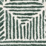 dark green/ivory