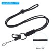 Unique Bargains Polyester Wear-resistant Lightweight ID Card Neck Lanyards with Hook 3 Pcs - 2 of 4