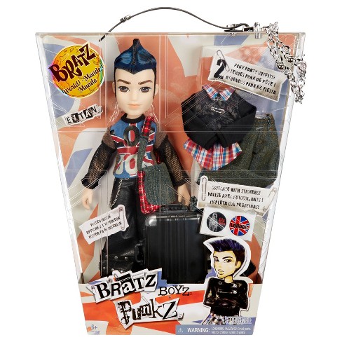 Vintage 2003 BRATZ Boyz Nu-Cool Dylan Poseable Doll With Clothes Y2K  Fashion 