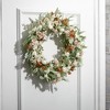 Sullivans Artificial Mixed Wild Flower Wreath 22"H; White - 3 of 3