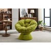CAVINAS Oversized 360-Degree Swivel Accent Chair, Comfortable Lounge Chair, Barrel Papasan Chair for Living Room or Bedroom - 4 of 4