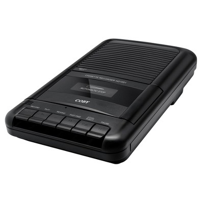 Coby CVR22 Portable Cassette Player and Tape Cassette Recorder with Built-in Microphone