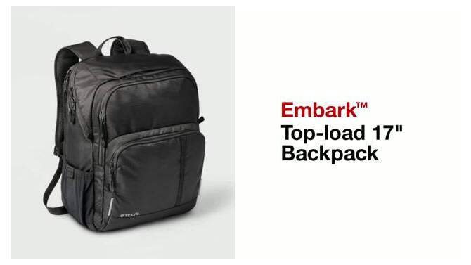 Top-load 17" Backpack - Embark™, 2 of 11, play video