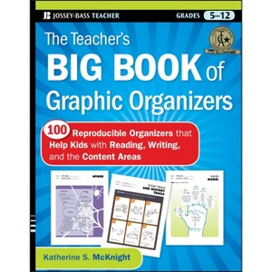 The Teacher's Big Book of Graphic Organizers, Grades 5-12 - (Jossey-Bass Teacher) by  Katherine S McKnight (Paperback) - 1 of 1