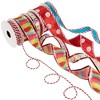 Northlight Set of 5 Polka Dots Matching Themed Craft Christmas Ribbons 1.5" x 3 Yards - image 4 of 4