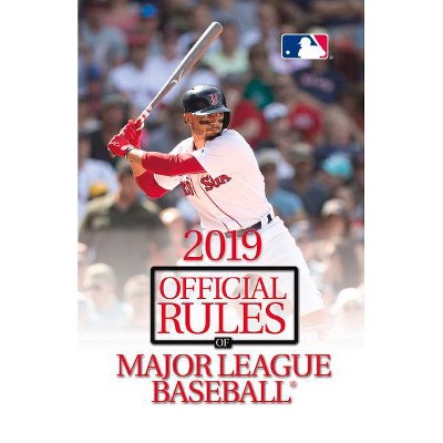 2019 Official Rules of Major League Baseball - by  Triumph Books (Paperback)