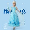 Joyfy Halloween Ice Princess Dress Costume for Girls Kids , Light-Up Princess Dress Up Cosplay Party Decor, Sequin Gown for Birthday - 3 of 4
