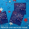 Creative Converting Patriotic Party Paper Beverage Napkins 48ct - 2 of 3