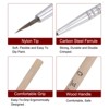 Unique Bargains Detail Nylon Painting Brush 50 Pcs - 4 of 4