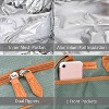 Tirrinia Women's Small Lunch Bag with Leather Handle, Insulated Leakproof Lunch Cooler Totes for Kids, Lunch Box for Working, Picnic, School - 4 of 4
