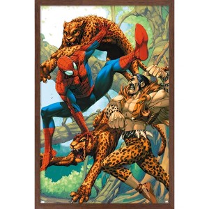Trends International Marvel Kraven The Hunter - Marvel Age Spider-Man #14 Framed Wall Poster Prints - 1 of 4