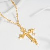 14K Gold Cross Necklace for Women – Dainty Faith Pendant Everyday Jewelry - 4 of 4