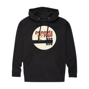 Men's - Peanuts - Woodstock 1969 Graphic Fleece Pullover Hoodie - 1 of 4