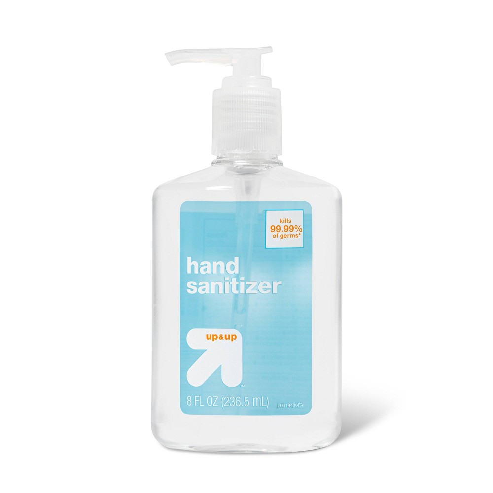 Photos - Shower Gel Hand Sanitizer Clear Gel - 8 fl oz - up & up™