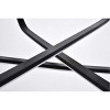 Elegant Lighting Dahlia 3 light in Black Flush mount - 4 of 4