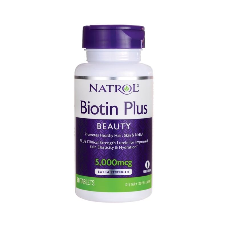 Natrol Vitamin B Biotin Plus Tablet 60ct, 1 of 4