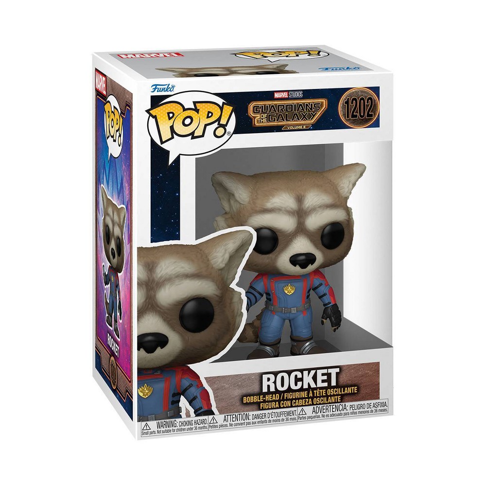 Photos - Action Figures / Transformers MARVEL Funko POP! Guardians Of The Galaxy: Volume 3 - Rocket 