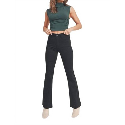 Women's Mid Rise Flare Jeans - JBD.