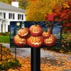 Briarwood Lane Spooky Jack O'Lanterns Halloween Magnetic Mailbox Cover Carved Pumpkins Standard - 2 of 3