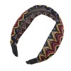 Unique Bargains Women's Fashion Colorful Wave Wide 1 Pc - 4 of 4