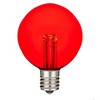 Novelty Lights G50 Globe Hanging LED String Light Replacement Bulbs E17 Intermediate Base 1 Watt - 3 of 4