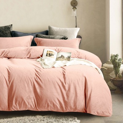 3 Pieces Velvet Duvet Cover Set, Zippered Flannel Comforter Cover Set - NTBAY