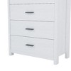 NicBex Vintage 2-Drawer Wooden Nightstand, Storage Cabinet for Bedroom, Simple & Sturdy Dresser for Closet Space, Bedroom Side Table - 4 of 4