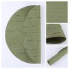 REGALWOVEN PVC Waterproof Wrinkle-Resistant Placemats 14 x 14 Inch 6 Pcs - 2 of 4