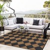 Outdoor Rug Ourdoor Plastic Straw Rugs for Patio Clearance Waterproof Foldable Lightweight Mat Reversible Patio Rug for Camping - 2 of 4