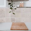 Unique Bargains PVC Tile Stickers 5.91"x5.91" Khaki 24 Pcs - 4 of 4