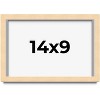 PosterPalooza | Photo Size Classic Modern Yellow Frame - UV Acrylic, Foam Board Backing, Hanging Hardware - 2 of 4