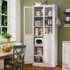 Dexmalle 72" Freestanding Kitchen Pantry Cabinet - 3 of 4
