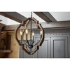 Progress Lighting, Spicewood, 4-Light Pendant, Gilded Iron, Quatrefoil Shade - 2 of 4