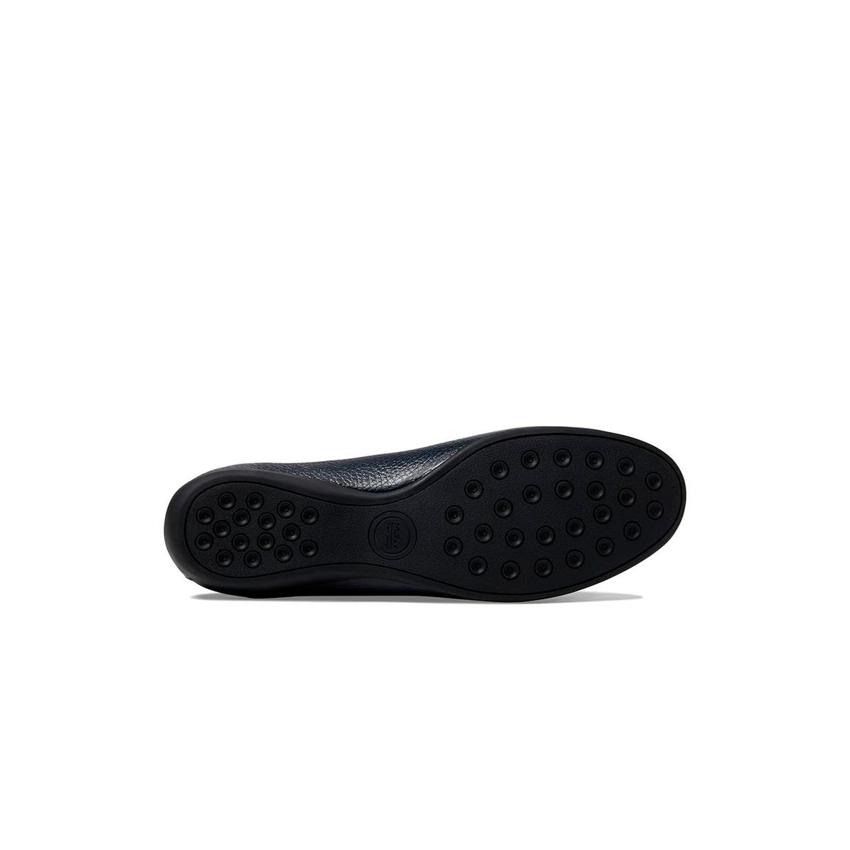 Женские туфли Marc Joseph New York Womens Leather Slip On Beverley Road Twisted Penny Driver Loafers - Navy Tumbled, 6 — фото 4