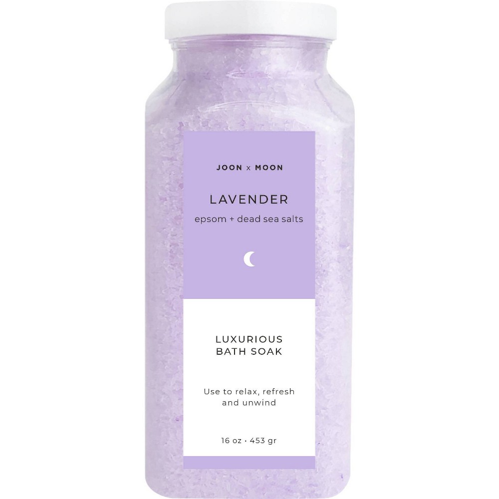 Joon X Moon Lavender Salt Bath Soak - 16oz