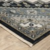 Oriental Weavers Keira KEI04 Blue / Grey Indoor Area Rug - 2'3" x 7'6" - 2 of 4