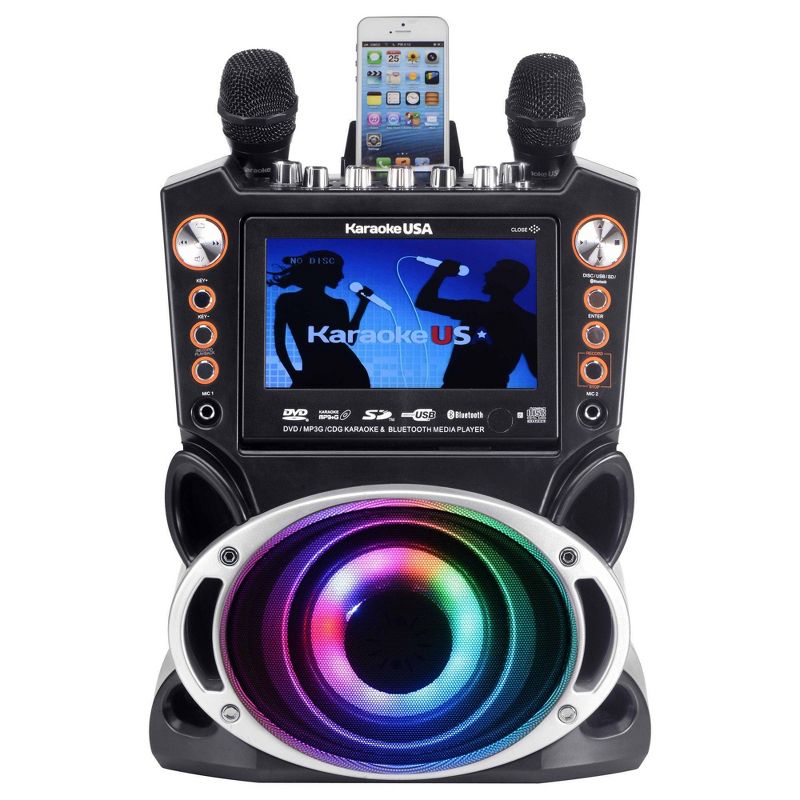 Karaoke USA All-in-One Karoake System with 7&#34; TFT Digital Color Screen - GF946, 1 of 8