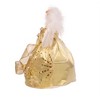 Kurt Adler Battery Operated White and Gold Lighted Angel Treetop 12" - 4 of 4