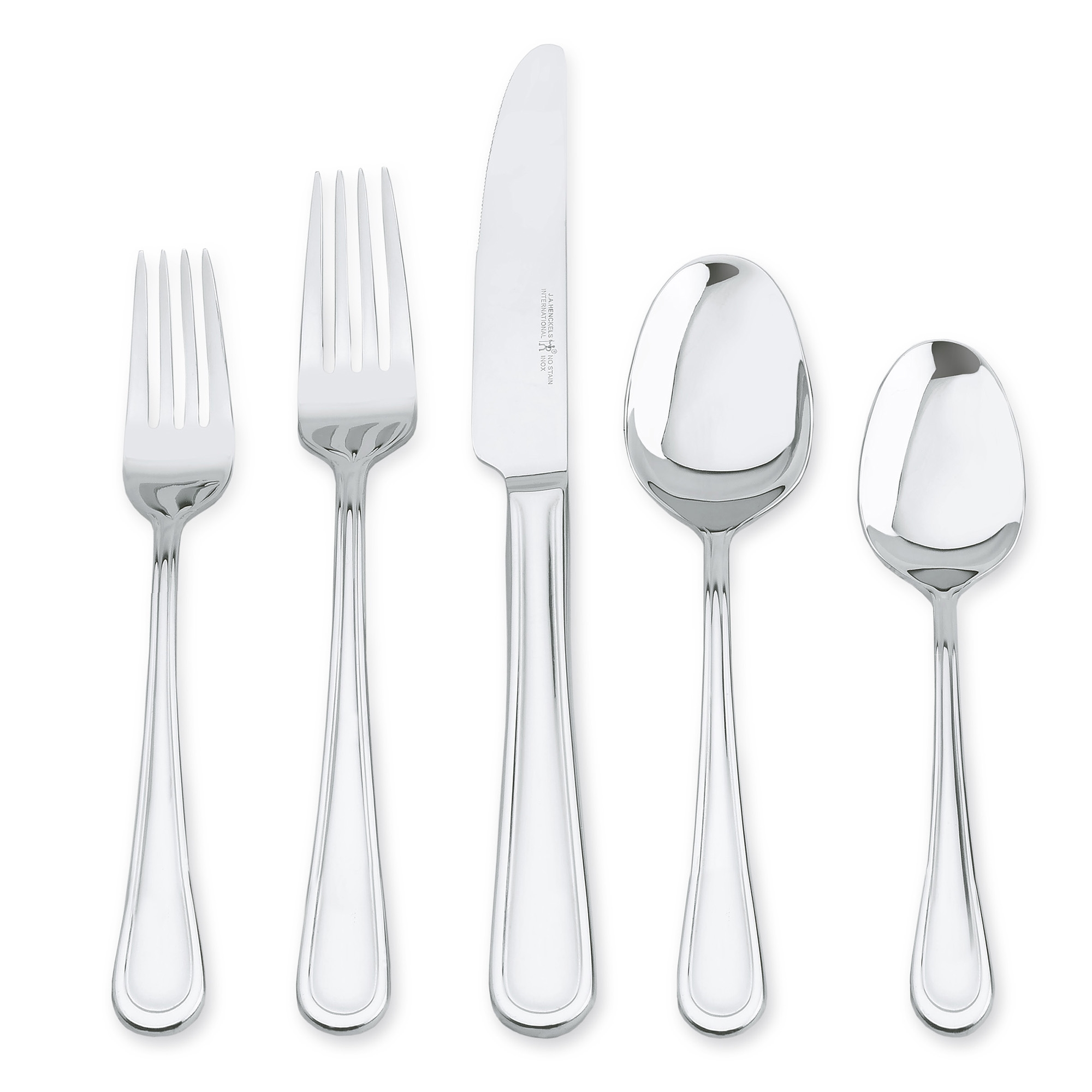 Henckels Cottage 45-pc 18/10 Stainless Steel Flatware Set