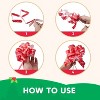 Joyfy 3 Pcs Christmas Jumbo Gift Bags, 56” Extra Large Plastic Gift Bags for Xmas Holiday Present Wrapping Gifts Decorations Large Goodie Bags - 4 of 4