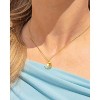Molenia Moon Moonstone Necklace for Women, 14k Gold Plated/925 Sterling Silver Cats Eye Stone Moon Pendant Healing Stone, Dainty Crescent Jewelry - 2 of 4