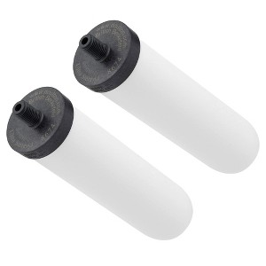 British Berkefeld Doulton Ceramic Water Filter Candle W9121226 7" Ultra Sterasyl Authentic Gravity PFAS (PFOA and PFOS) Reduction 8674, Pack of 2 - 1 of 4